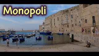 La città di Monopoli  Bari [upl. by Allicerp847]