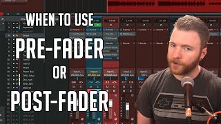 What are and When to use Pre or Post fader sends [upl. by Asp]