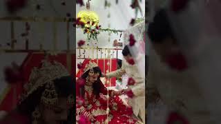 Beautiful fresh flowers wedding room decoration weddingcouples shortrs [upl. by Phira83]