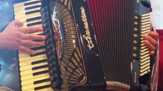 Serenellini Professional Balkan 442Hz 0 tremolo [upl. by Carbo]