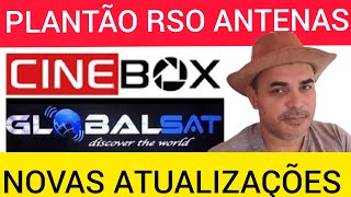 URGENTE NOVAS ATUALIZAÇÕES GLOBALSAT E CINEBOX [upl. by Griffin]