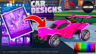 BEST OCTANE DISSOLVER DESIGNS IN ROCKET LEAGUE [upl. by Nailuj]