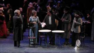 La Bohème G Puccini Acto II 1ª parte CORO quotPREMIER ENSEMBLEquot de AGAO [upl. by Siuol]