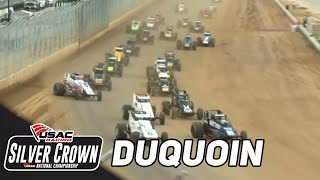 HIGHLIGHTS USAC Silver Crown  Du Quoin State Fairgrounds  69th Ted Horn 100  September 2 2023 [upl. by Ruscher]