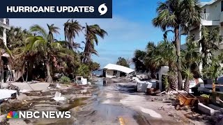 Florida residents begin to recover from the devastating damage left behind from Hurricane Milton [upl. by Hiamerej]