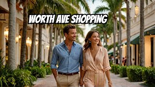 PALM BEACH Florida Shopping and dining on Worth ave [upl. by Aiket]