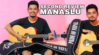 Second review  Manaslu atal semi acoustic guitar  Review manaslu guitar [upl. by Uoliram440]