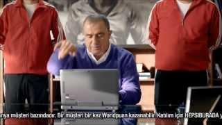 Fatih Terim  Hepsiburadacom Reklamı  Herşey Ayağıma Gelsin [upl. by Ennovad]