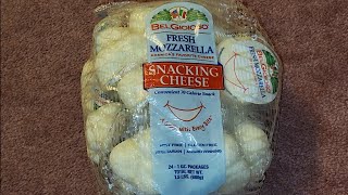 Costco Sale Item Review Belgioioso Fresh Mozzarella Americas Favorite Snacking Cheese Taste Test [upl. by Placido]