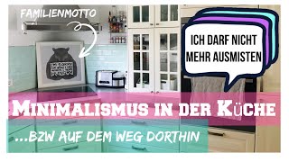 Minimalismus in der Küche 🤍 Roomtour 🤍 Minimalistischer Leben als Familie [upl. by Ewald483]