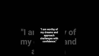 Confidenceaffirmation ＃Confidence＃affirmation＃shorts [upl. by Madeline]