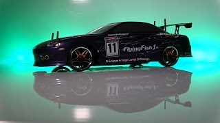 HSP Amewi Flying Fish 1 Drift Drifter 110 unboxing german  4K 46 [upl. by Adnolay52]