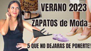 🔴TENDENCIAS Calzado VERANO 2023  ¿Qué zapatos están de moda en el 2023 Asesora de Imagen y Moda [upl. by Thaddeus]