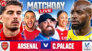 Arsenal 32 Crystal Palace  Matchday Live  Carabao Cup [upl. by Notgnillew437]