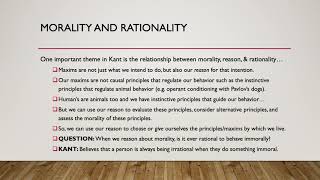 Normative Ethics Universalizability and Rationality [upl. by Dalila]