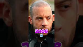 Vin Diesel Transformation from 1985  2024 fastandfurious vindiesel shorts [upl. by Germain]