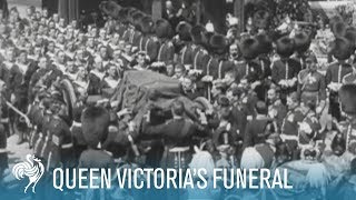 Queen Victorias Funeral 1901  British Pathé [upl. by Con]