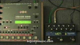 Jomox XBase888 with Eventide TimeFactor Delay [upl. by Attikin940]