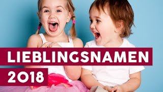 Das waren die beliebtesten Vornamen 2018  MOMLIFE [upl. by Jaquith]