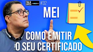 Como emitir certificado de MEI Passo a passo SUPER SIMPLES Atualizado [upl. by Gonzalo75]