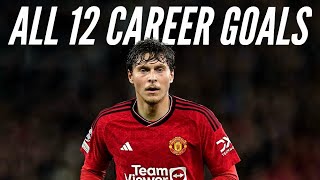 Victor Lindelöf  All 12 Career Goals [upl. by Adnyc245]