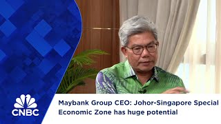 Maybank Group CEO JohorSingapore Special Economic Zone has huge potential [upl. by Fortna465]