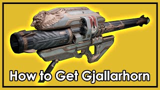 Destiny Rise of Iron How to Get Gjallarhorn Medallion amp Cluster Locations [upl. by Eerual856]