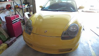 Changing Spark Plugs  Ignition Coils on a Porsche Boxster 986 [upl. by Jessen]