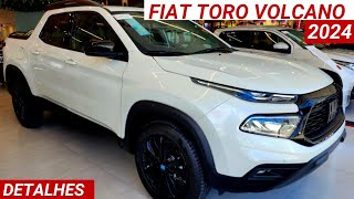 Fiat Toro Volcano Turbo 270 com Pacote Tecnologia  Black Desing 2024 chega por R178490 a Linda [upl. by Madelena899]