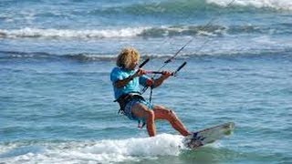 Kite Surfing on the Adriatic Sea Lignano 14 10 2006 [upl. by Rico621]