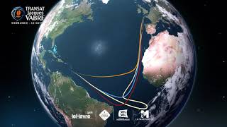 Les parcours de la Transat Jacques Vabre Normandie Le Havre 2023 [upl. by Radbun125]