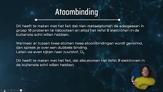 Scheikunde Havo 4 Hoofdstuk 2§1 Atoombindingen [upl. by Tiler122]