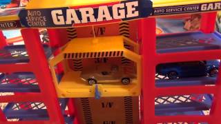 Modern Parking Garage Playset  Unboxing and Review [upl. by Geiss]