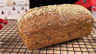 Mit gesundem Brot ohne Mehl kann man 100 Jahre leben Schnelles Rezept ohne Einweichen der Linsen [upl. by Nitsreik]