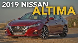 2019 Nissan Altima Review  First Drive [upl. by Rie]