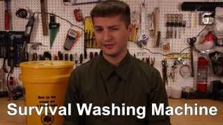 DIY Survival Washing Machine [upl. by Joel]