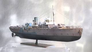 HMS Anchusa 1350 Mirage Hobby  Completed [upl. by Ylrebmi]