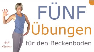 5️⃣ Übungen für den Beckenboden in 11 min  ohne Geräte Mattentraining [upl. by Llessur]