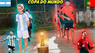 Portugal vs Argentina  Copa do Mundo começou INSANA 🔥 [upl. by Eniamerej]