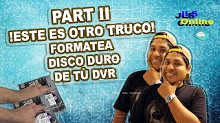 Formatea el disco duro de un DVR  Part II [upl. by Gaston550]