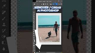 EXTENDER FONDO con AI PHOTOSHOP 2023 BETA shorts [upl. by Eiramlatsyrk]