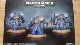 Space Marine Centurions unboxing and review WH40K [upl. by Luci784]