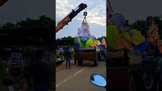 Ganesh Idols Transportation korutla ganasha trending shorts youtubeshorts news bakthi [upl. by Ennaegroeg]