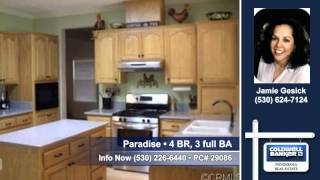 Homes for sale Paradise CA [upl. by Rasmussen248]