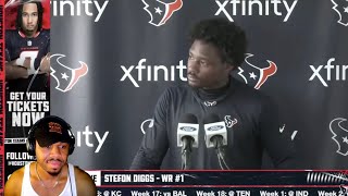 Stefon Diggs talks about his connection with CJ Stroud  Houston Texans Reaction [upl. by Rozele]