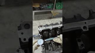 Main bearing clearance is VERY important shorts bmw audi s4 engine viral mechanic [upl. by Atikcir]