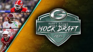 Packers 3 Round Mock Draft [upl. by Ballard]