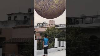 planet coming close to earth vfx moon sun jupiter planet [upl. by Ellekim575]