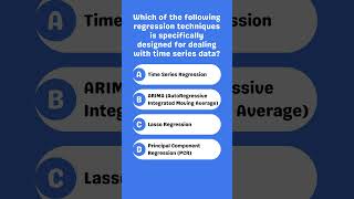 Which regression technique is best for time series data [upl. by Ariana853]