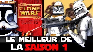 Le meilleur de la SAISON 1 DE STAR WARS THE CLONE WARS [upl. by Ylaek]